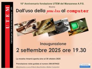 Mostra "Dalla penna d'oca al computer"